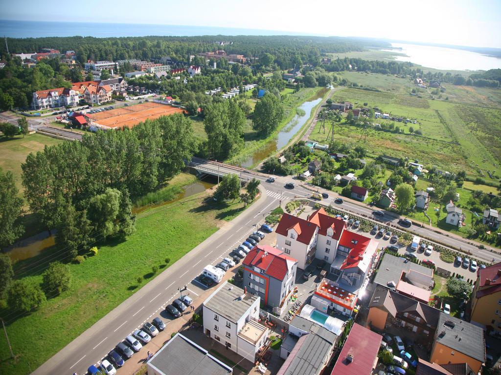 Pokoje Goscinne Dask Aqua Holiday Łeba Esterno foto