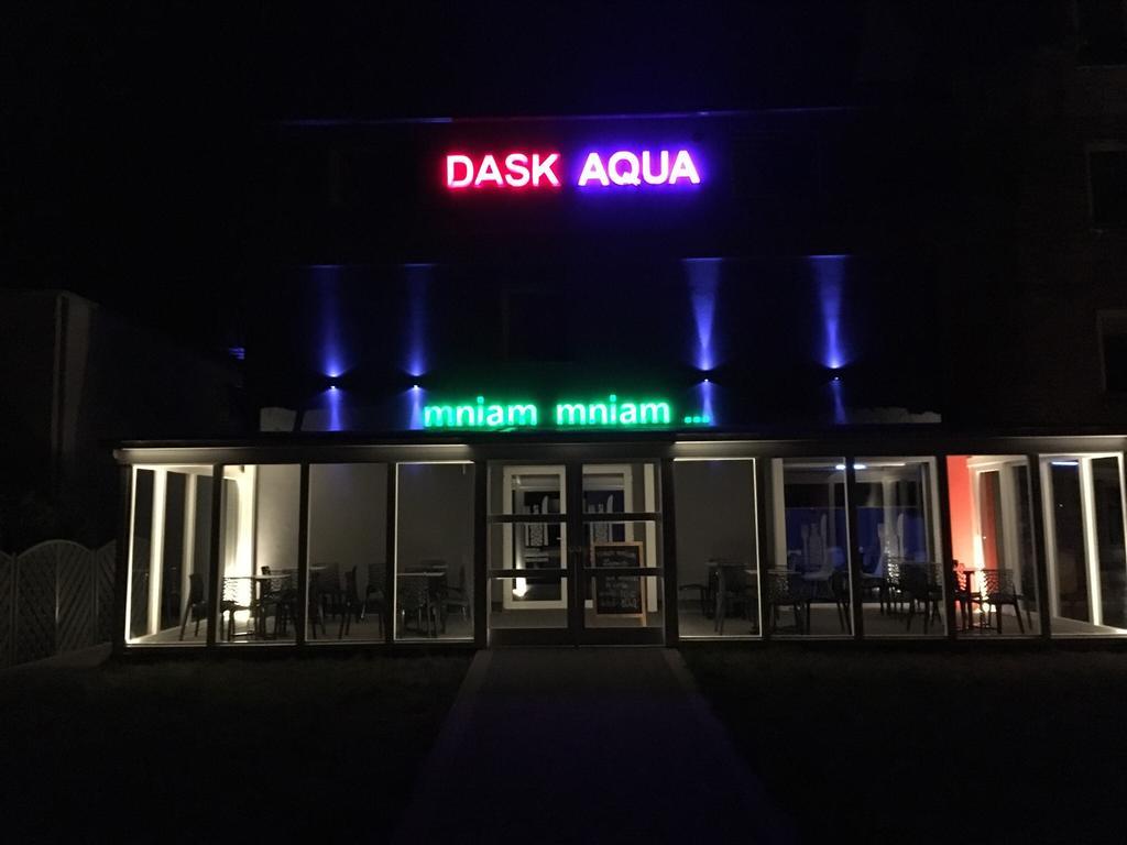 Pokoje Goscinne Dask Aqua Holiday Łeba Esterno foto